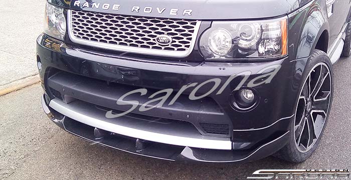 Custom Range Rover Sport  SUV/SAV/Crossover Front Add-on Lip (2010 - 2013) - $790.00 (Part #RR-007-FA)
